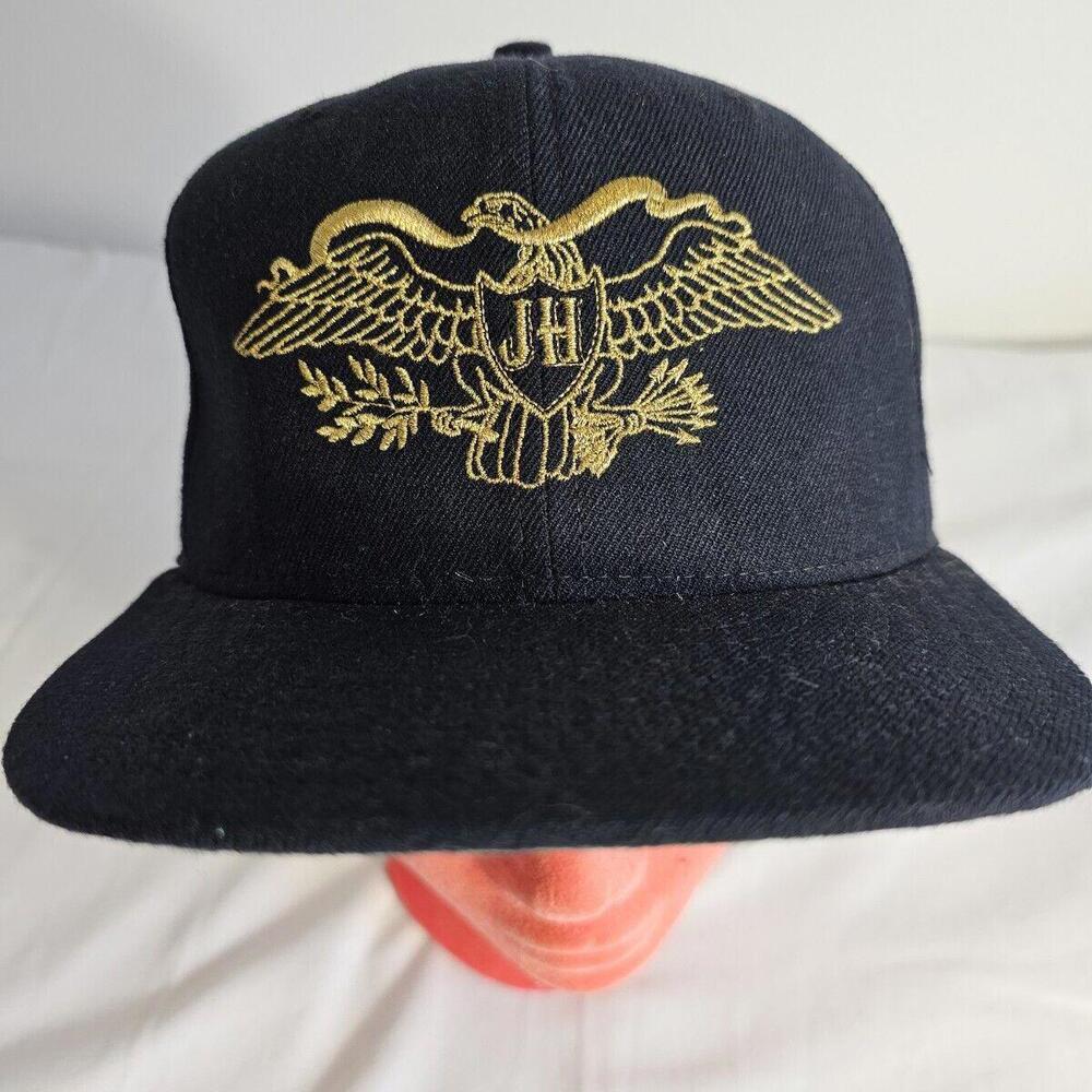 Wool Vintage JH Hat. New Era The 5950 Pro Model 7 1/4 Wool Cap Vtg. Rare Eagle